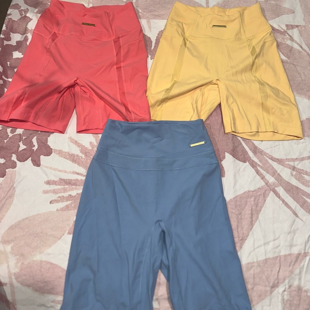 Bundle  Gymsharks of shorts size xsmall